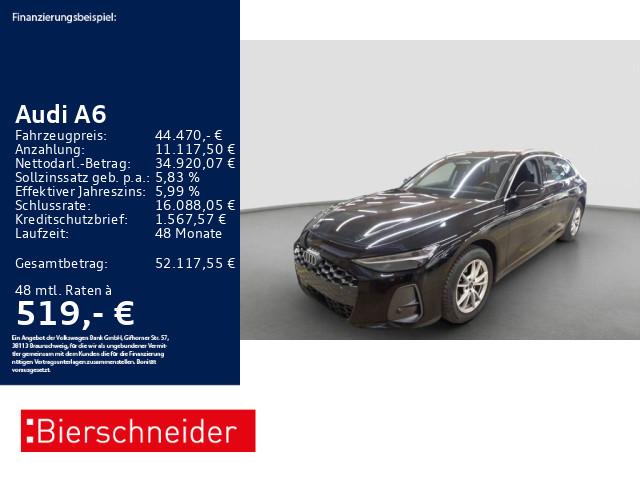 Audi A6 2025 г. Чёрный, пробег 21869 км