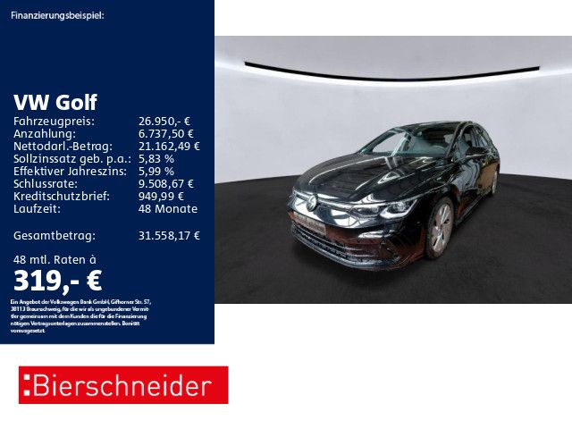 Volkswagen Golf 2024 г. Чёрный, пробег 19110 км