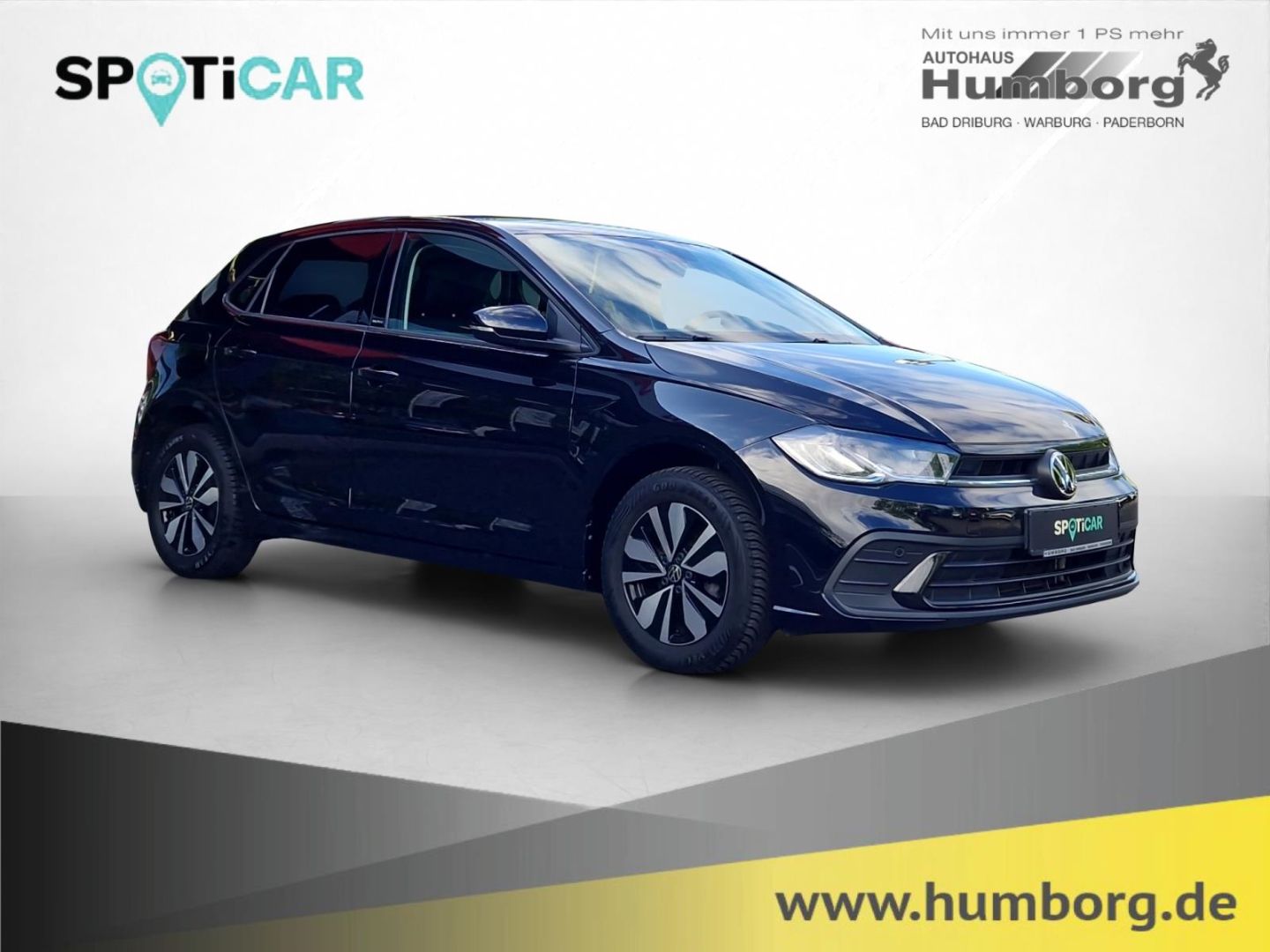 Volkswagen Polo 2024 г. Чёрный, пробег 50000 км