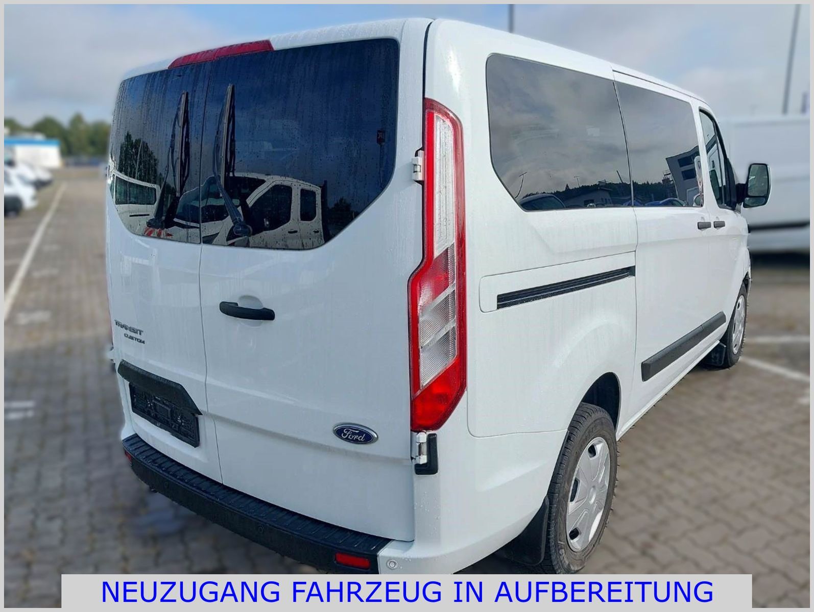Ford Transit Custom 2023 г. Белый, пробег 39241 км