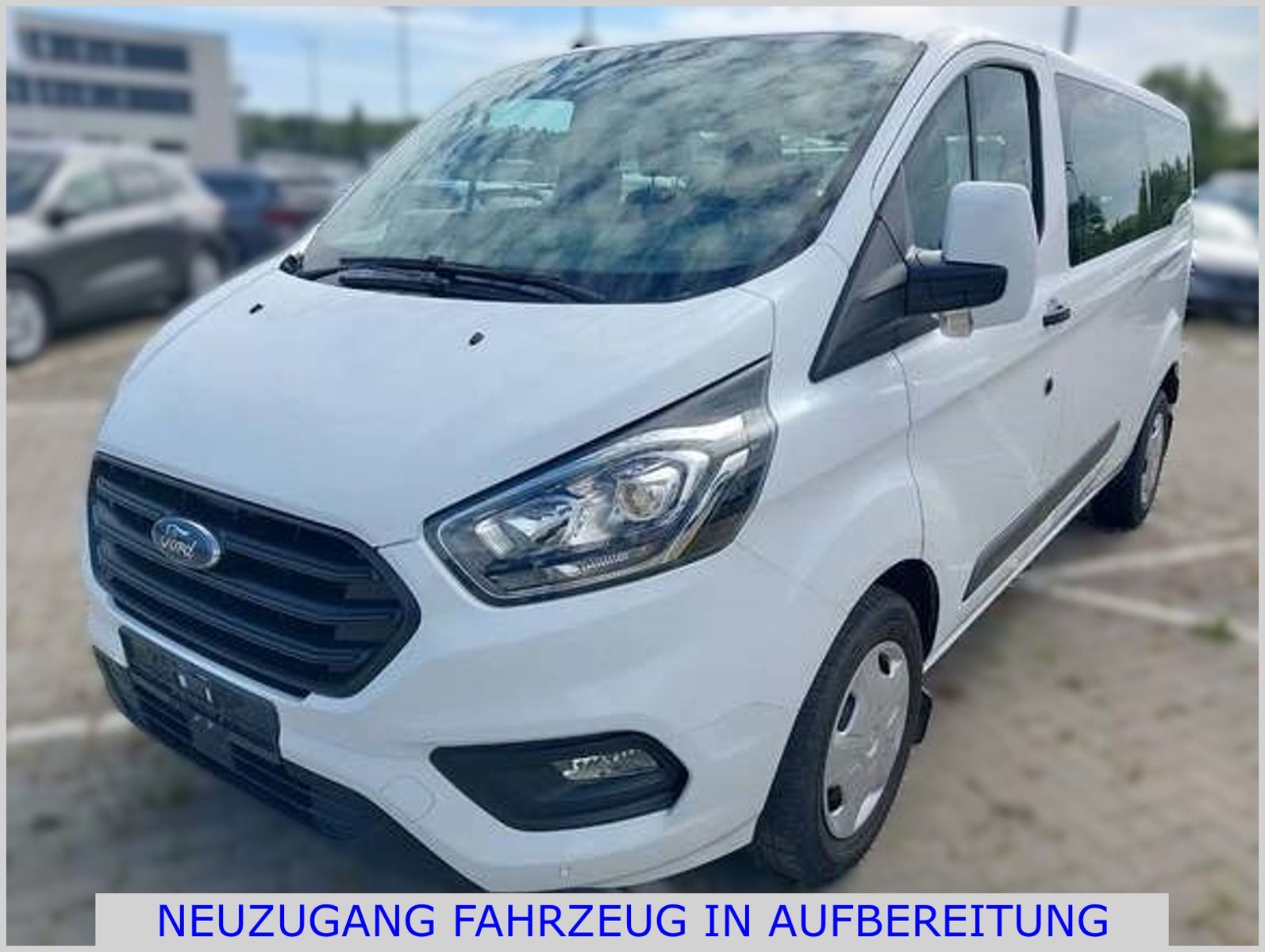 Ford Transit Custom 2022 г. Белый, пробег 53677 км