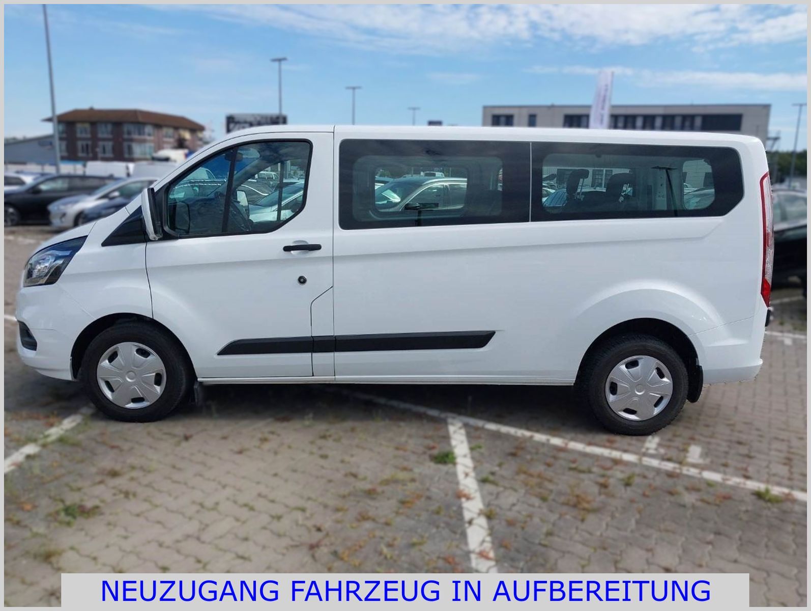 Ford Transit Custom 2022 г. Белый, пробег 53677 км