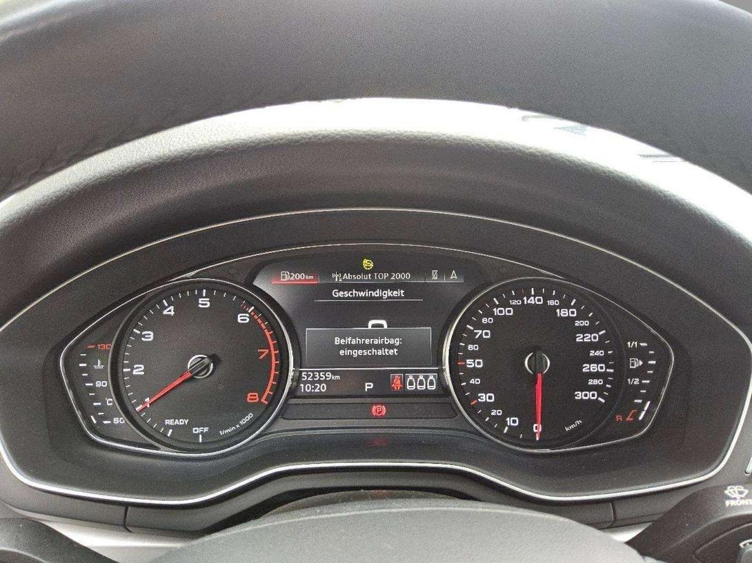 Audi A4 2023 г. Чёрный, пробег 59359 км