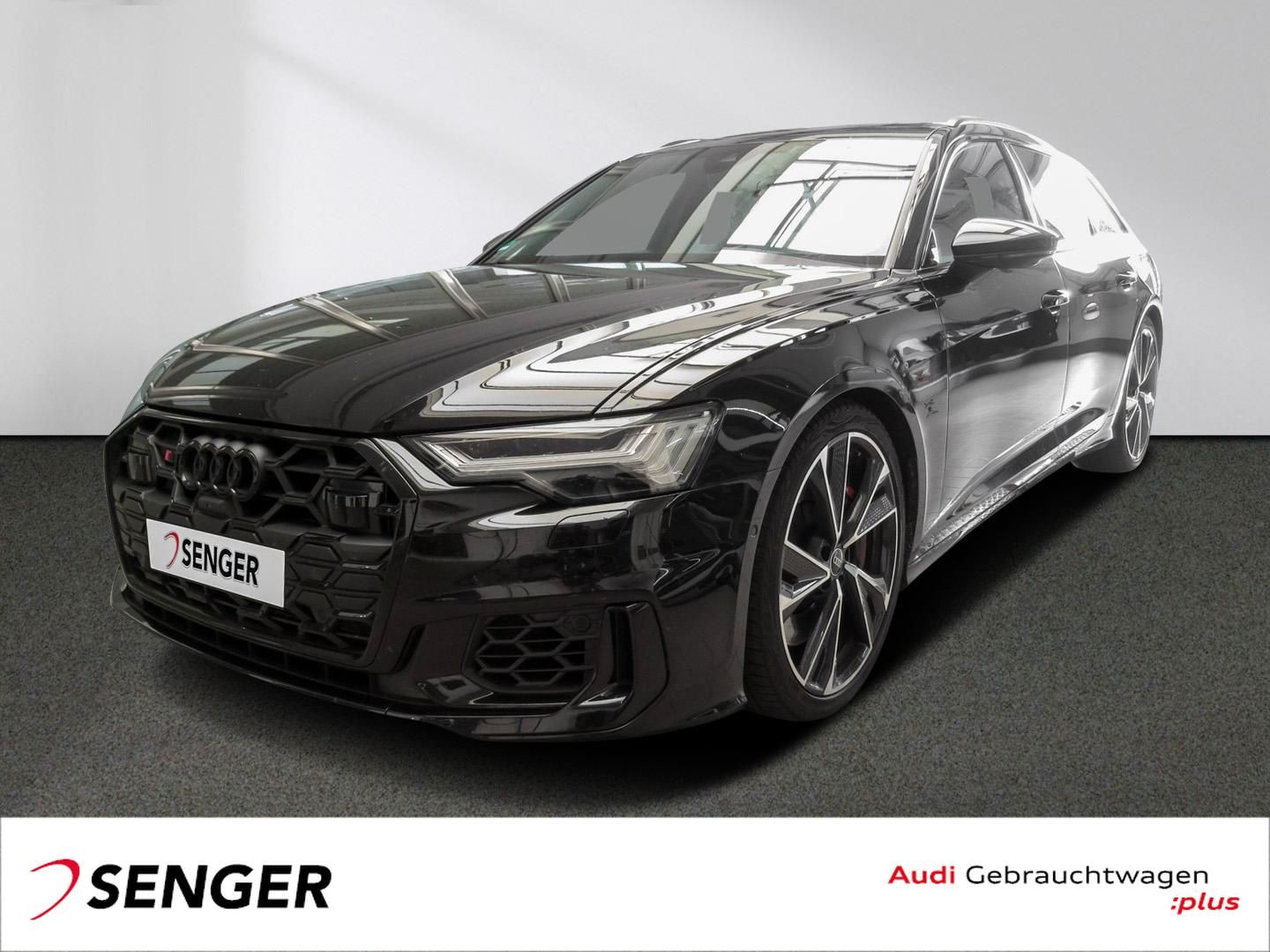 Audi S6 2023 г. Чёрный, пробег 41430 км