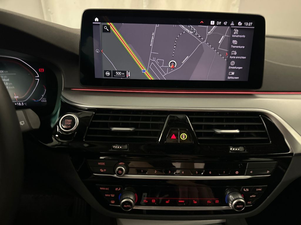 BMW 520 2023 г. Чёрный, пробег 46504 км