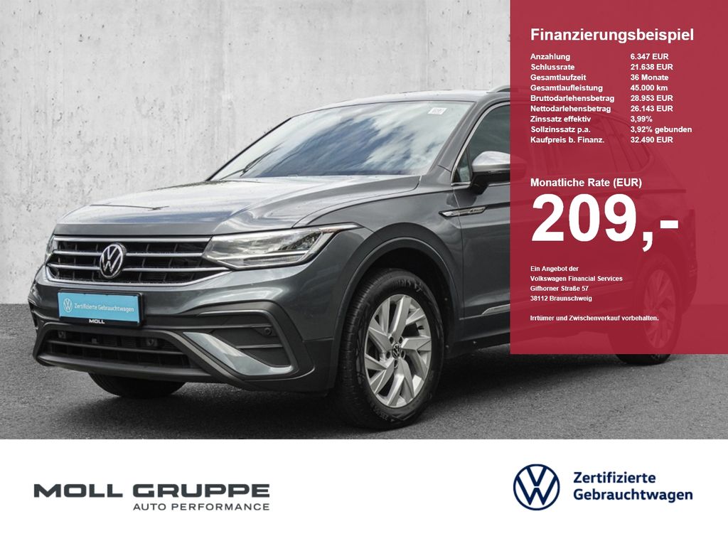 Volkswagen TIGUAN ALLSPACE 2023 г. Серый, пробег 24222 км