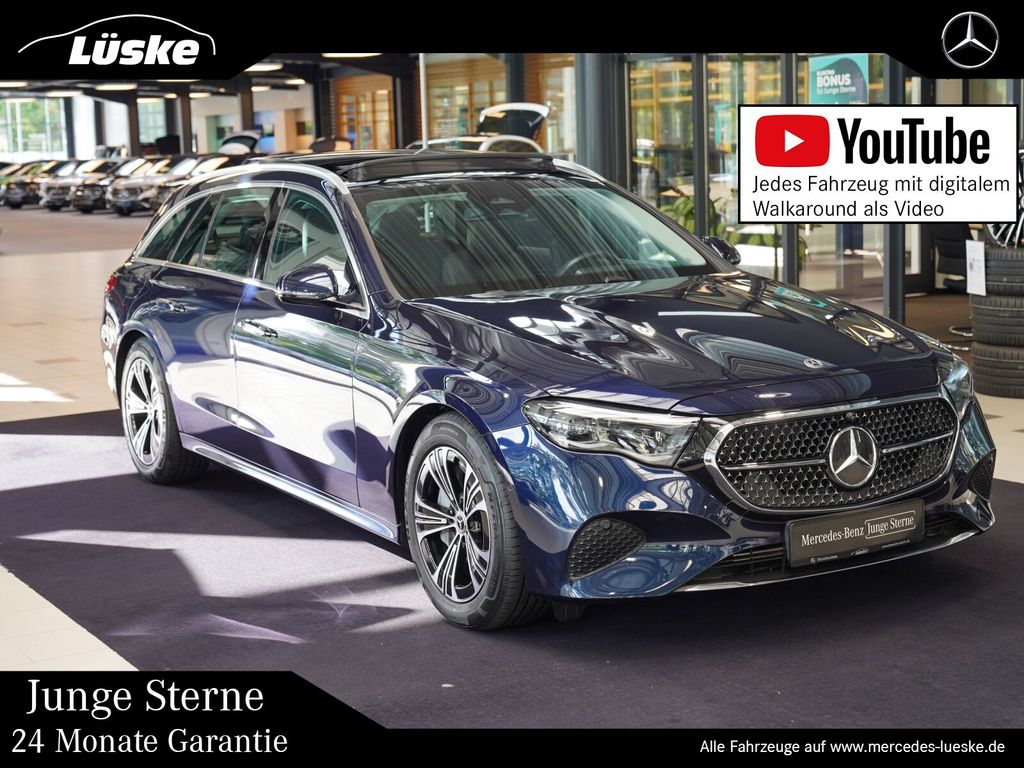 Mercedes-Benz E 450 2025 г. Синий, пробег 31094 км
