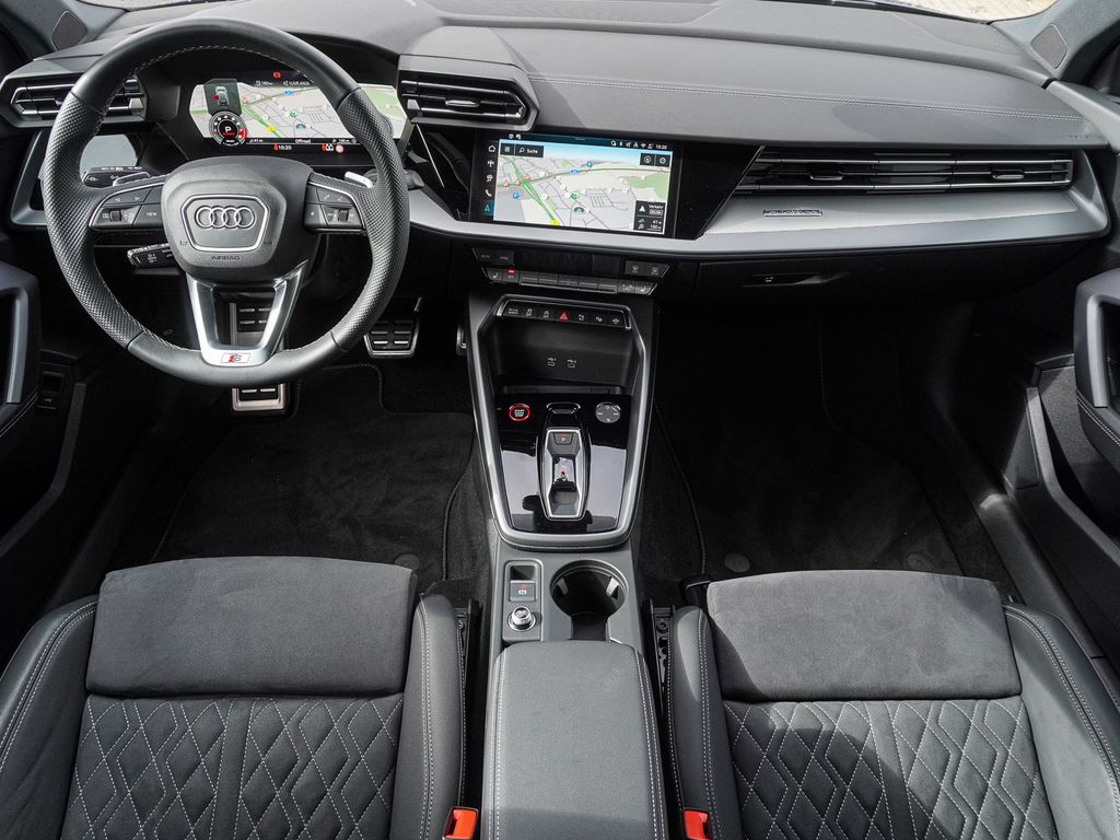 Audi S3 2025 г. Серый, пробег 9950 км