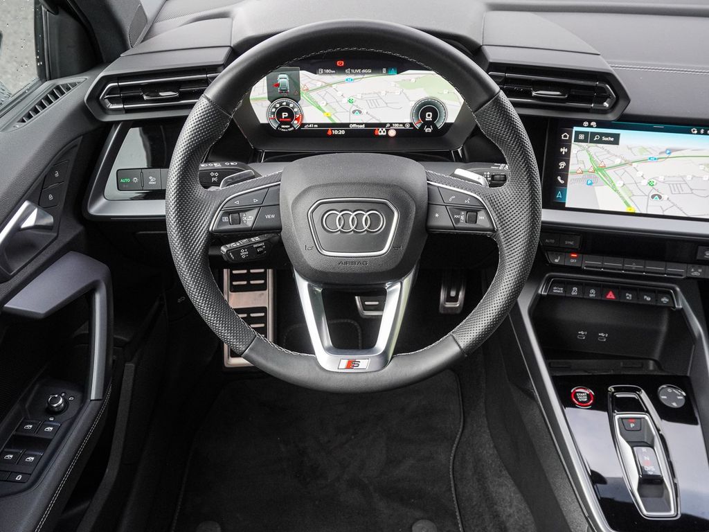 Audi S3 2025 г. Серый, пробег 9950 км