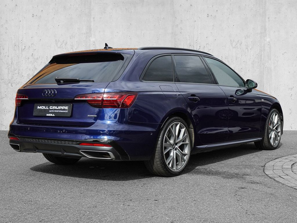 Audi A4 2024 г. Синий, пробег 24344 км