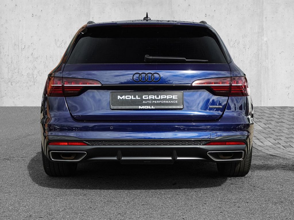Audi A4 2024 г. Синий, пробег 24344 км