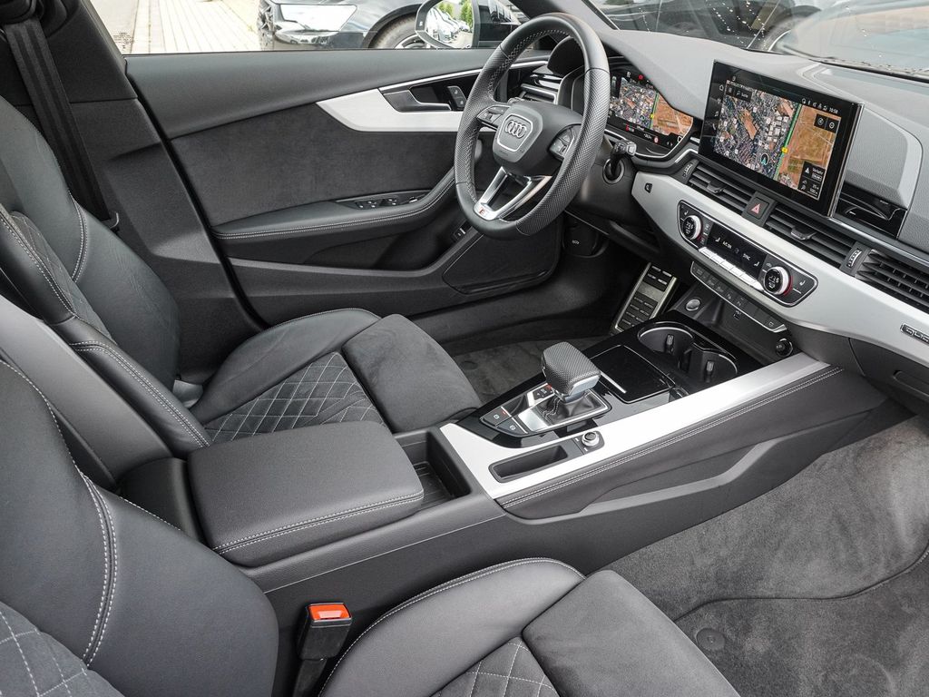 Audi A4 2024 г. Синий, пробег 24344 км