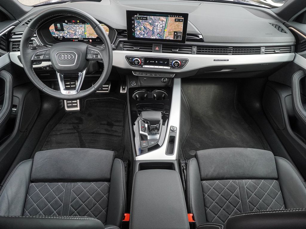 Audi A4 2024 г. Синий, пробег 24344 км