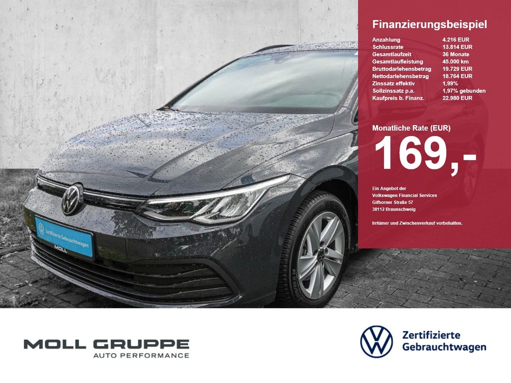 Volkswagen Golf 2024 г. Серый, пробег 14689 км