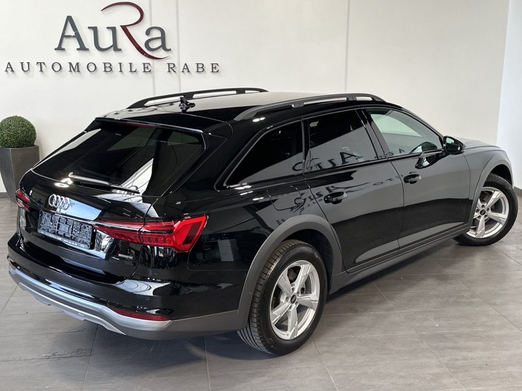 Audi A6 allroad 2022 г. Чёрный, пробег 50761 км