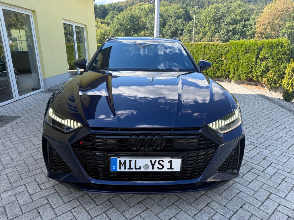 Audi RS6 2022 г. Синий, пробег 48000 км