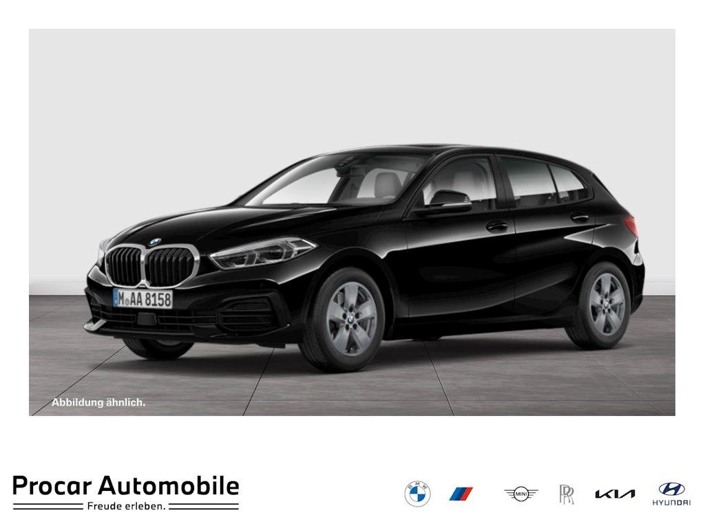 BMW 118 2023 г. Чёрный, пробег 52361 км