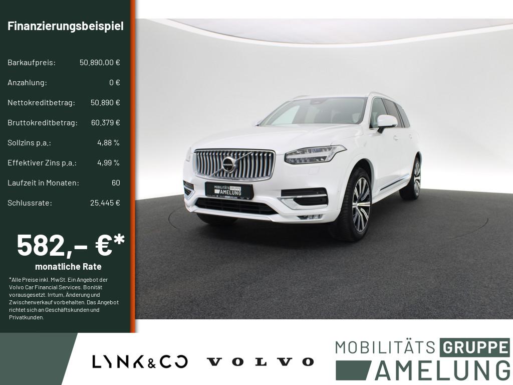 Volvo XC90 2023 г. Белый, пробег 29611 км