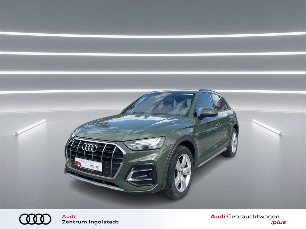 Audi Q5 2023 г. Зелёный, пробег 54903 км