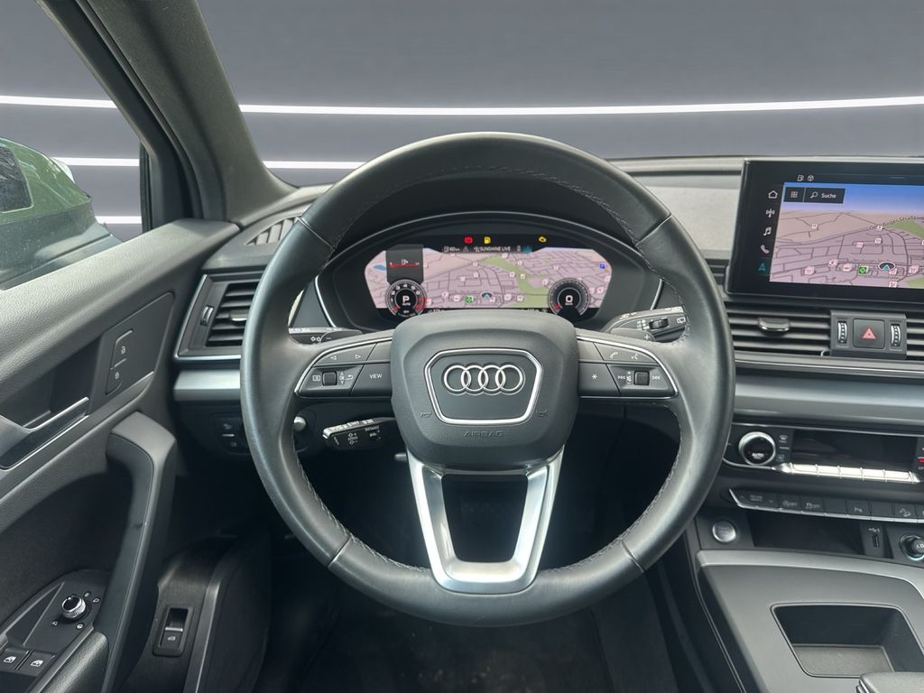 Audi Q5 2023 г. Зелёный, пробег 54903 км