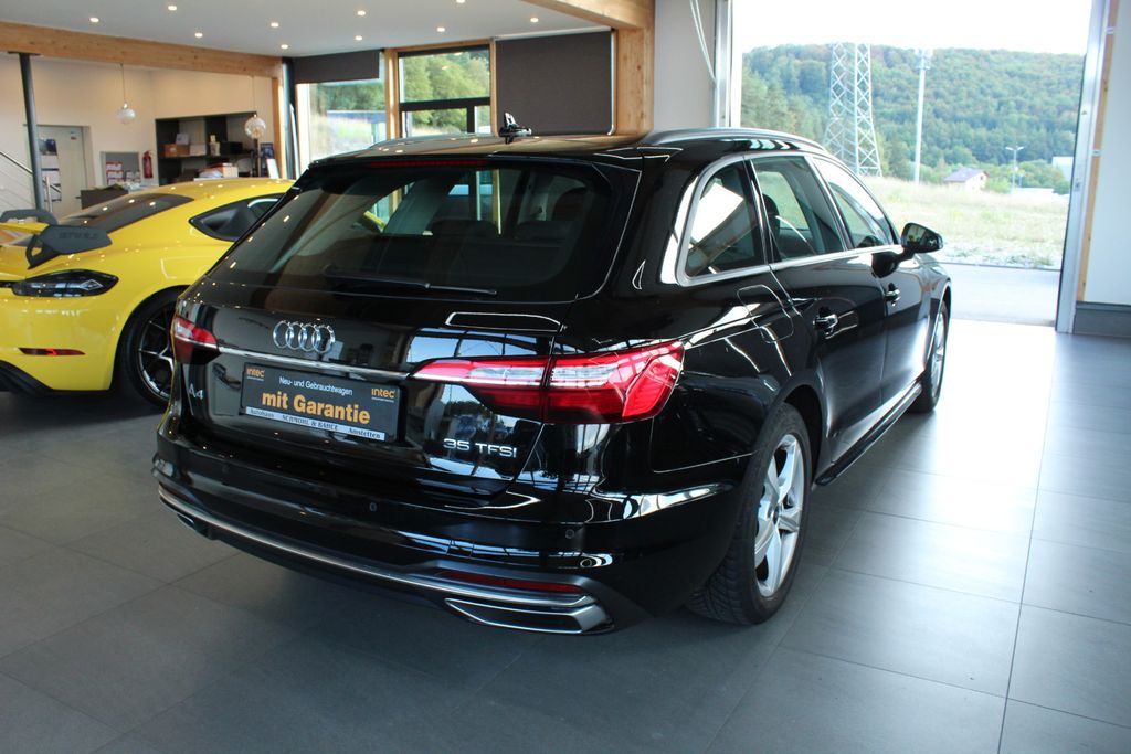 Audi A4 2023 г. Чёрный, пробег 57000 км