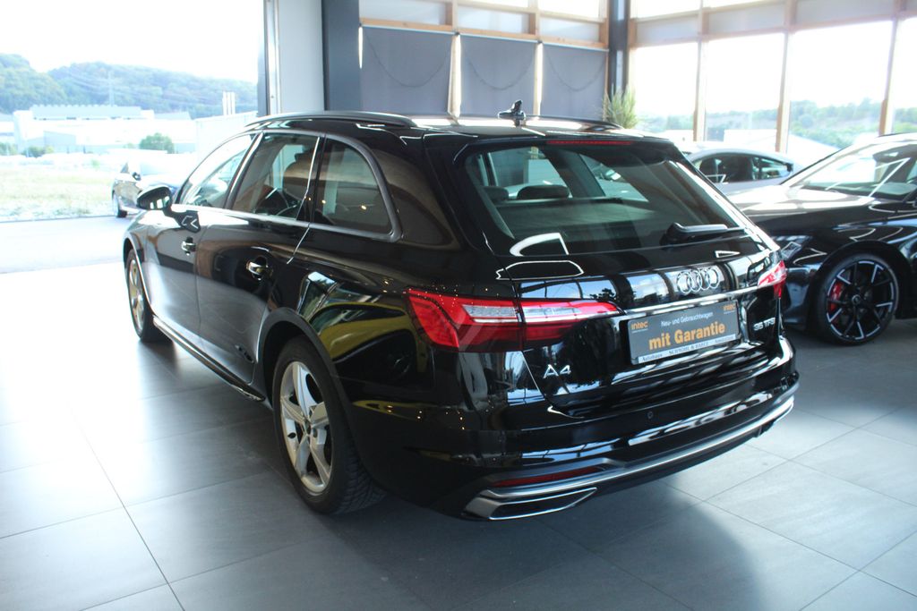 Audi A4 2023 г. Чёрный, пробег 57000 км