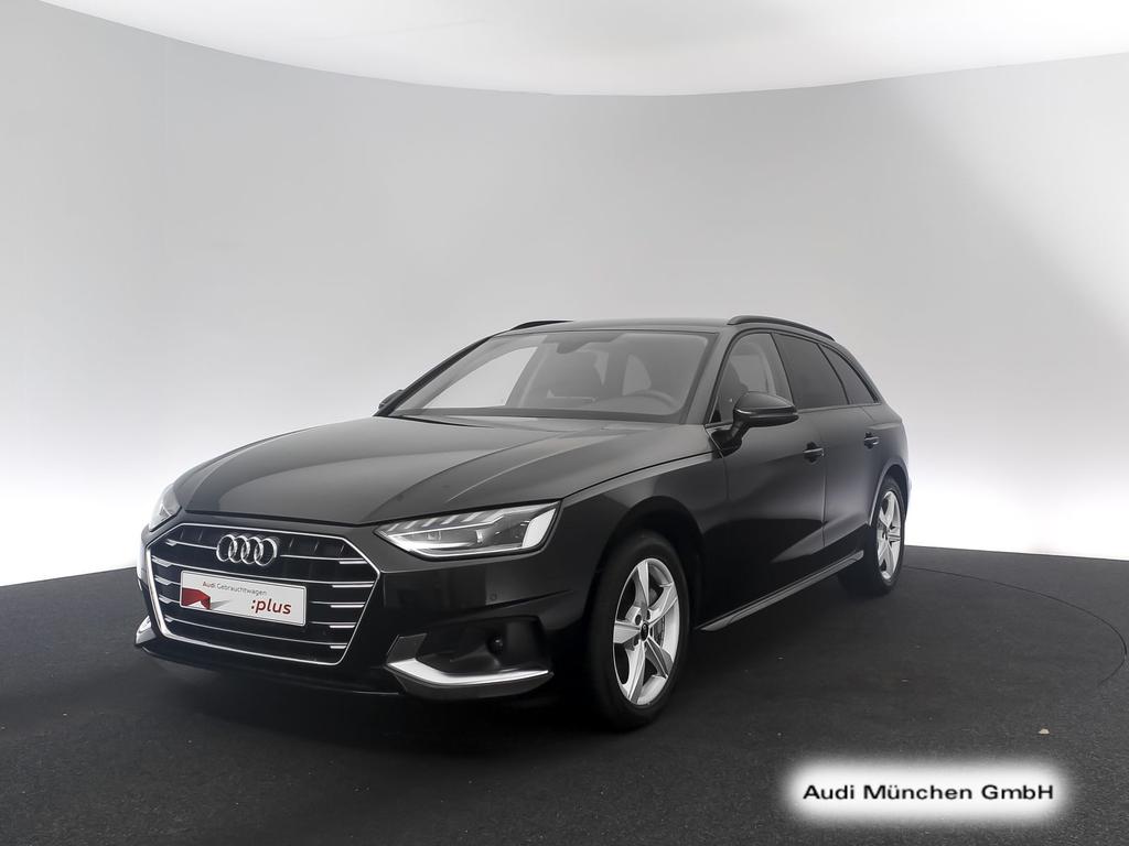 Audi A4 2024 г. Чёрный, пробег 55582 км