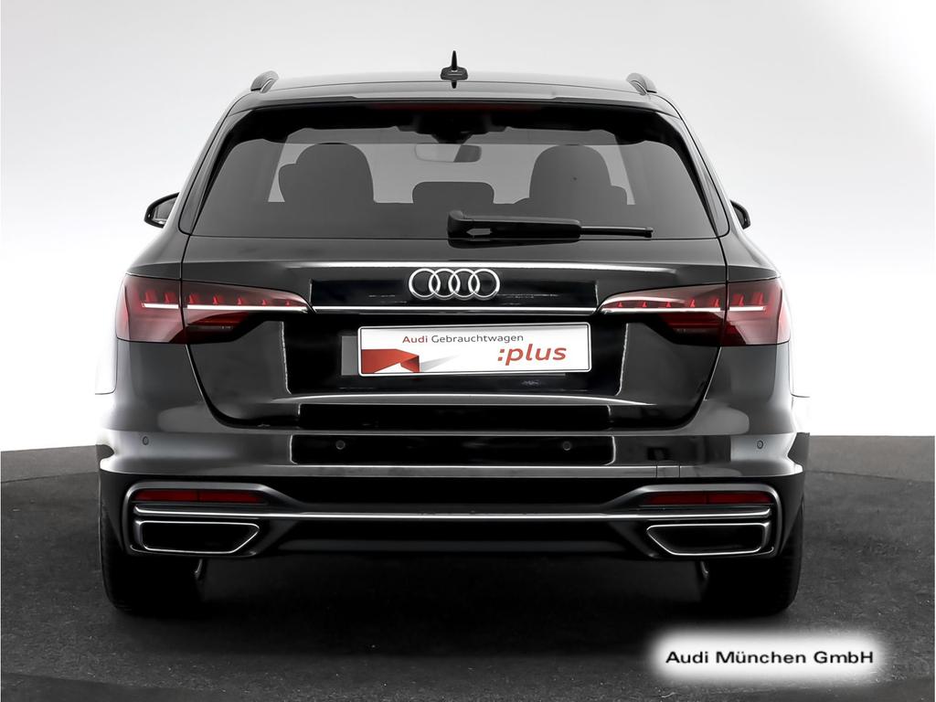 Audi A4 2024 г. Чёрный, пробег 55582 км