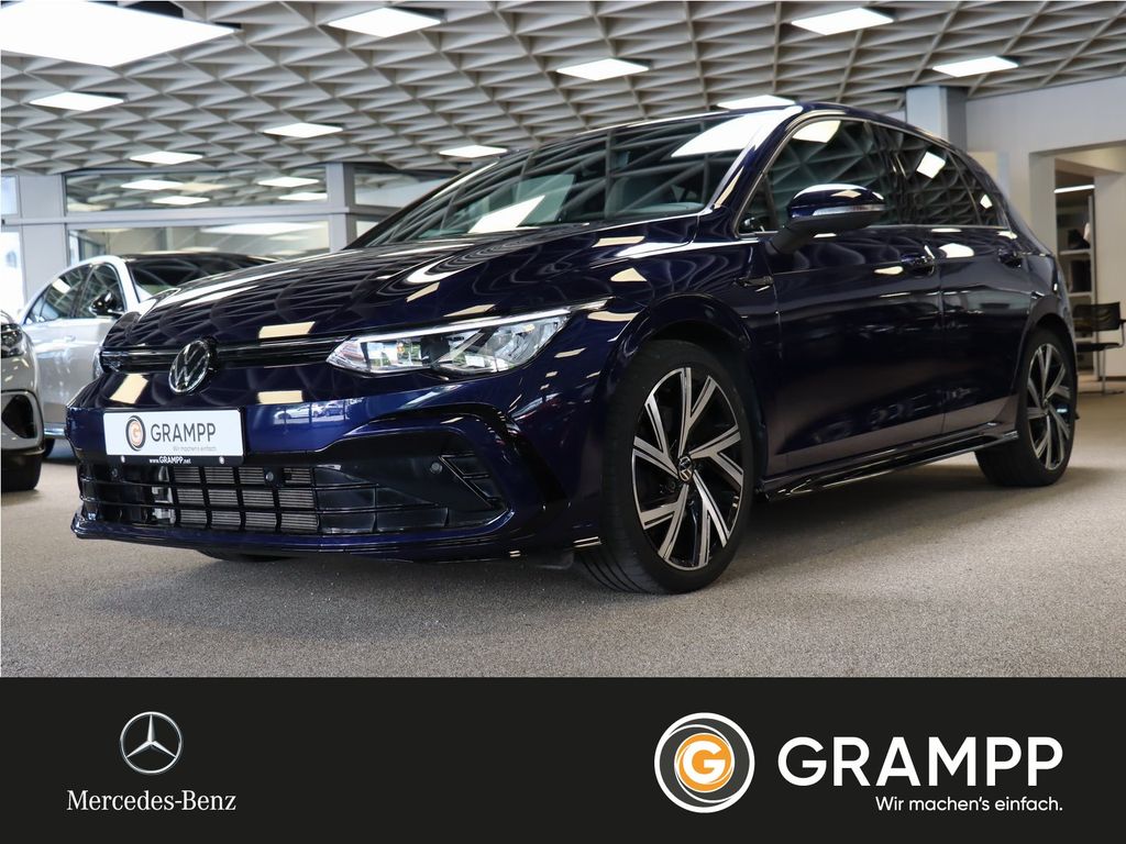 Volkswagen Golf 2022 г. Синий, пробег 38650 км
