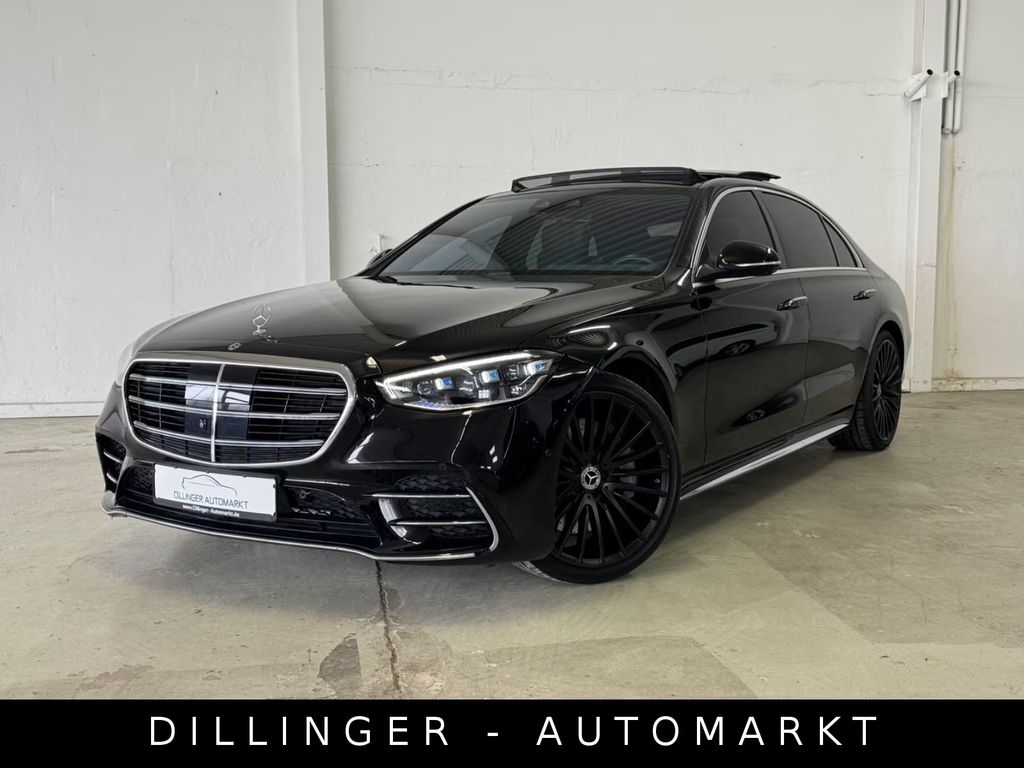 Mercedes-Benz S 400 2021 г. Чёрный, пробег 36300 км