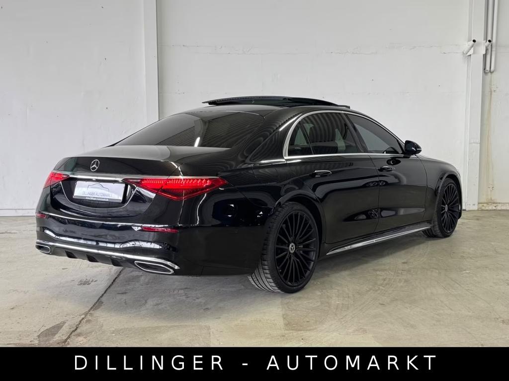 Mercedes-Benz S 400 2021 г. Чёрный, пробег 36300 км