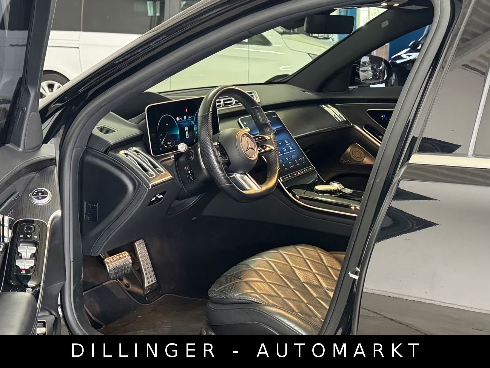 Mercedes-Benz S 400 2021 г. Чёрный, пробег 36300 км