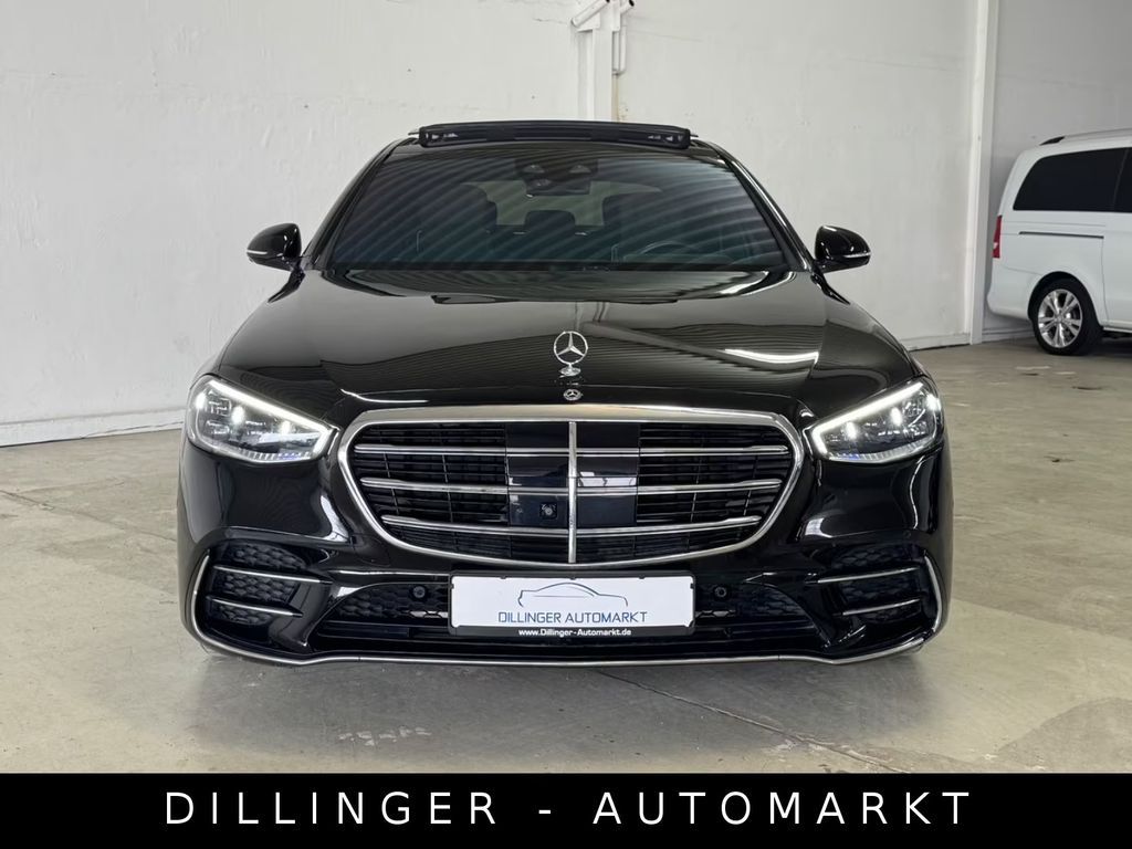 Mercedes-Benz S 400 2021 г. Чёрный, пробег 36300 км