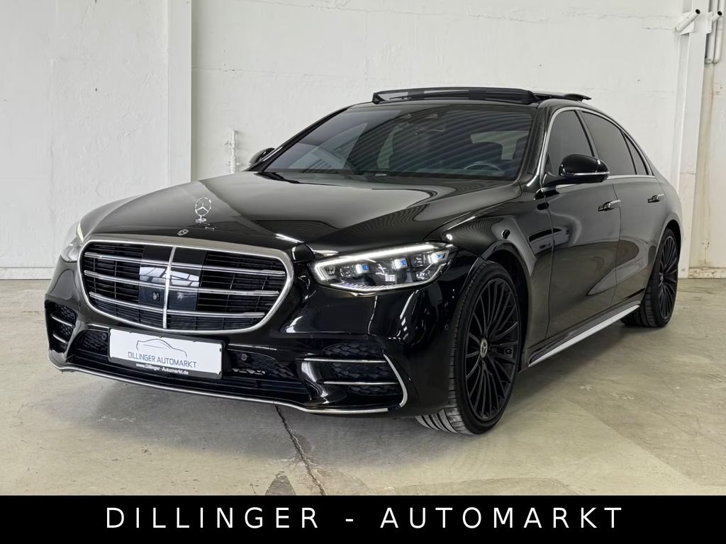 Mercedes-Benz S 400 2021 г. Чёрный, пробег 36300 км