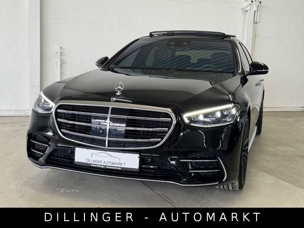 Mercedes-Benz S 400 2021 г. Чёрный, пробег 36300 км