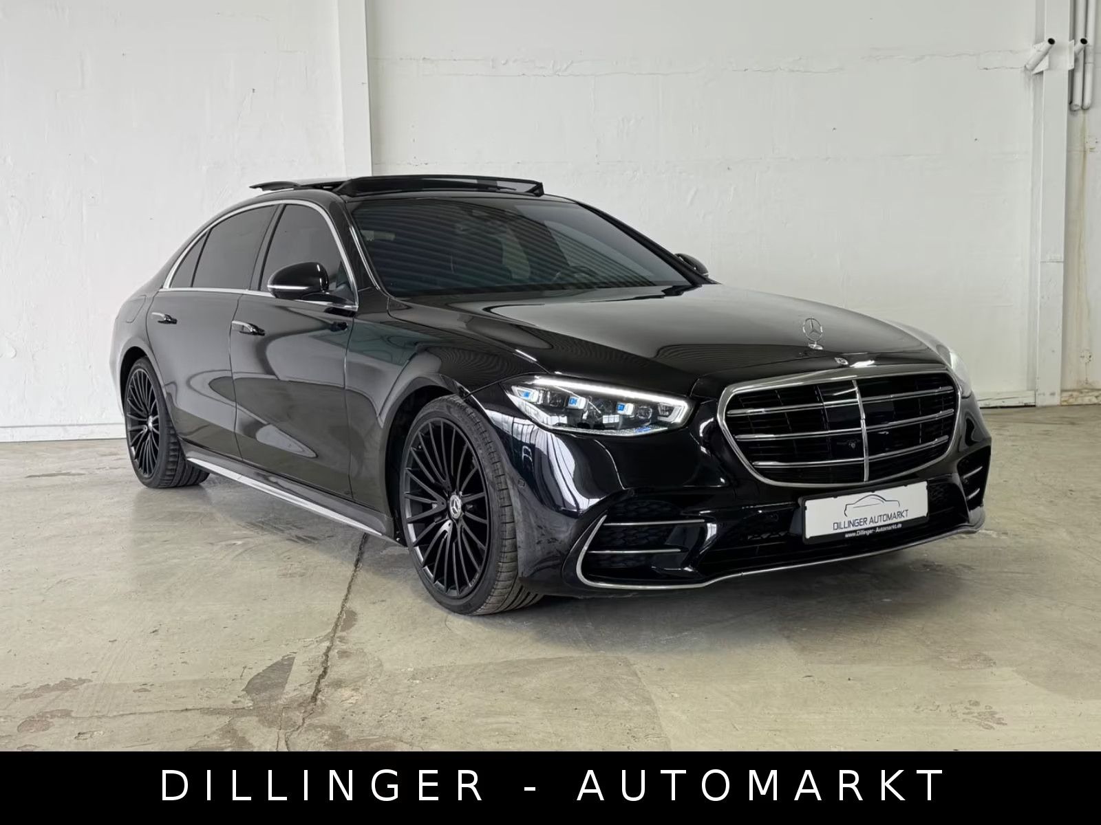 Mercedes-Benz S 400 2021 г. Чёрный, пробег 36300 км