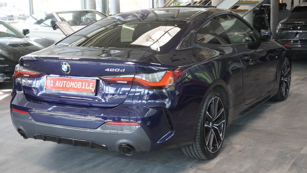 BMW 420 2023 г. Синий, пробег 59800 км