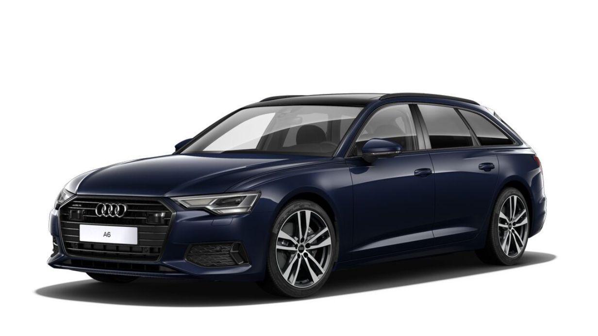 Audi A6 2021 г. Синий, пробег 40816 км