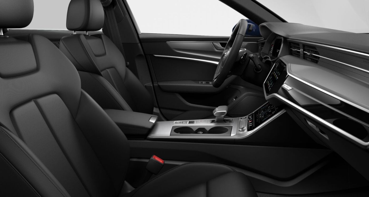 Audi A6 2021 г. Синий, пробег 40816 км