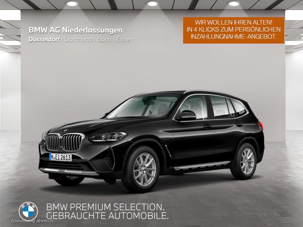 BMW X3 2023 г. Чёрный, пробег 12126 км