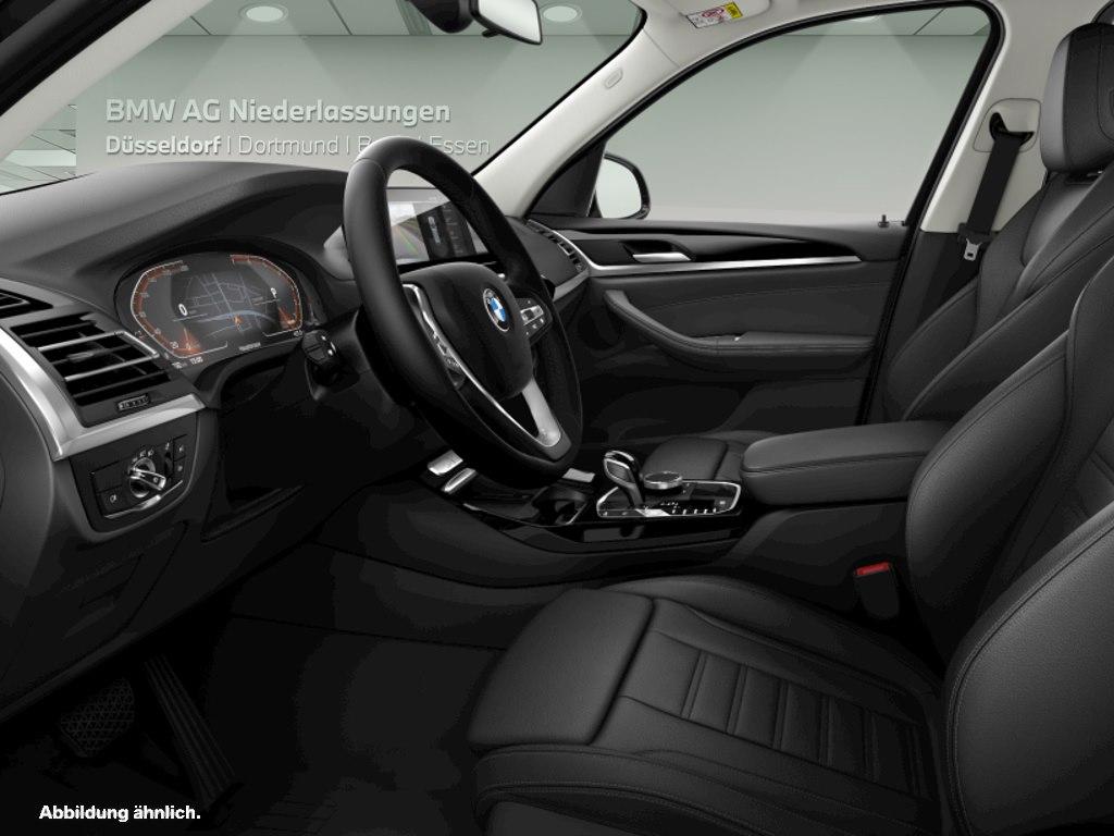 BMW X3 2023 г. Чёрный, пробег 12126 км