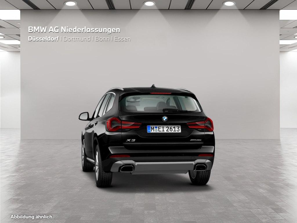BMW X3 2023 г. Чёрный, пробег 12126 км