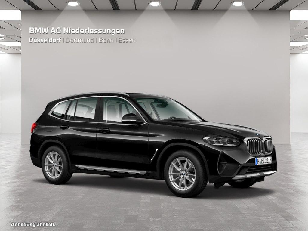 BMW X3 2023 г. Чёрный, пробег 12126 км