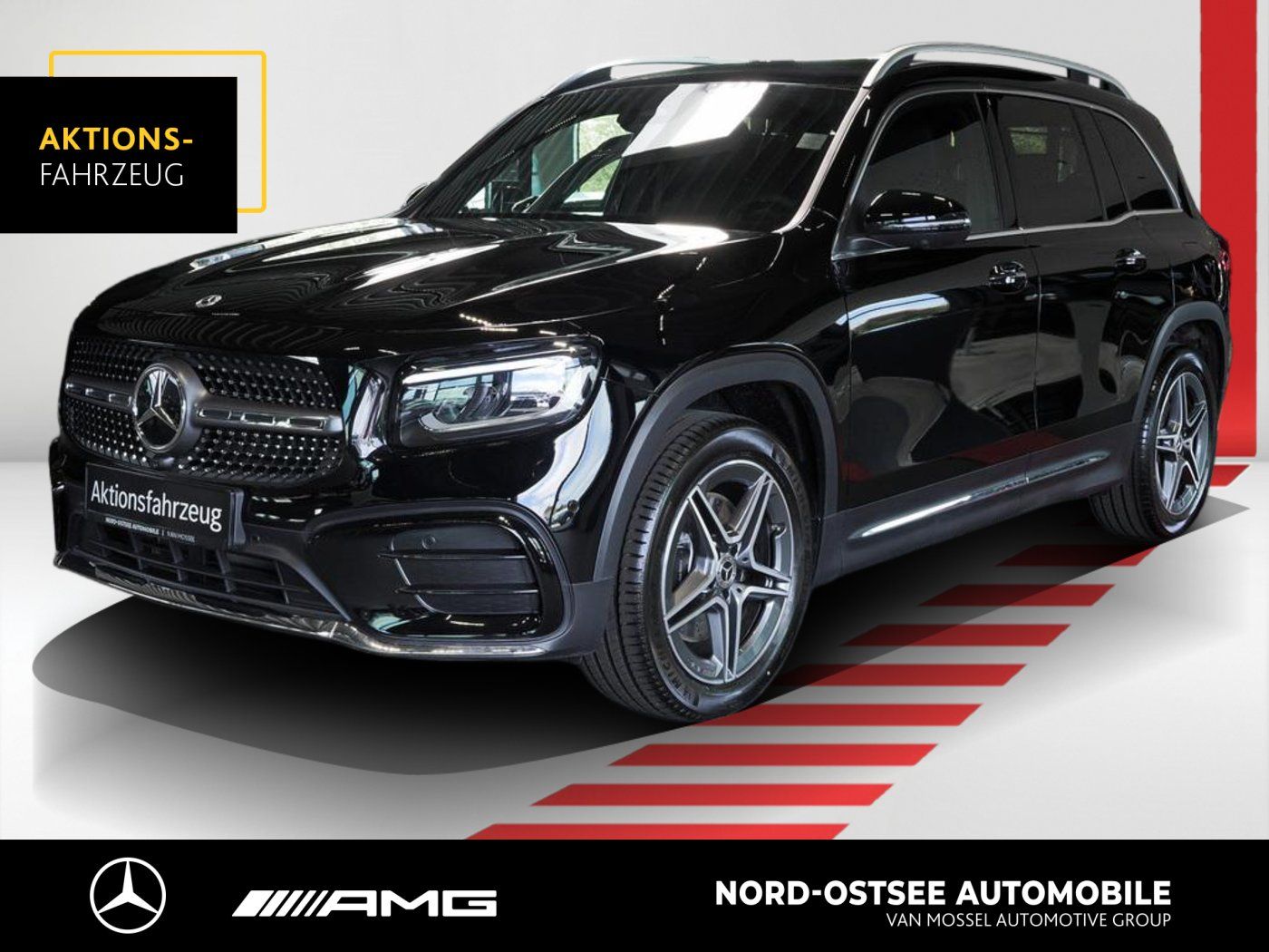 Mercedes-Benz GLB 220 2026 г. Чёрный, пробег 6500 км