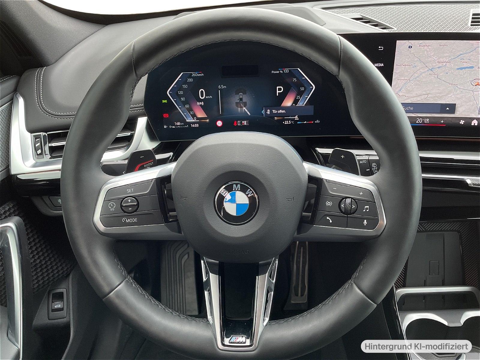 BMW X1 2025 г. Серый, пробег 8880 км