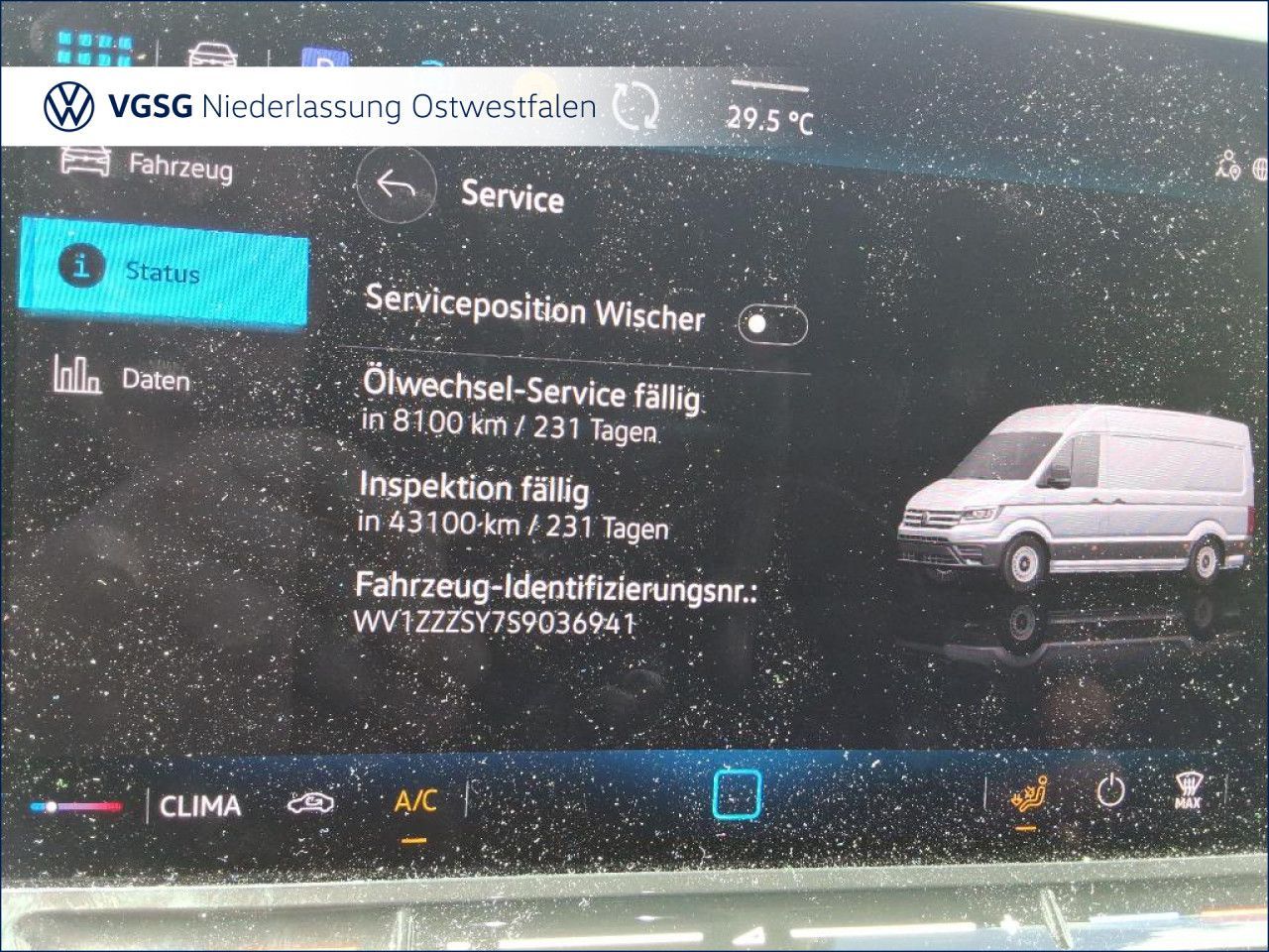 Volkswagen CRAFTER 2025 г. Серый, пробег 6982 км