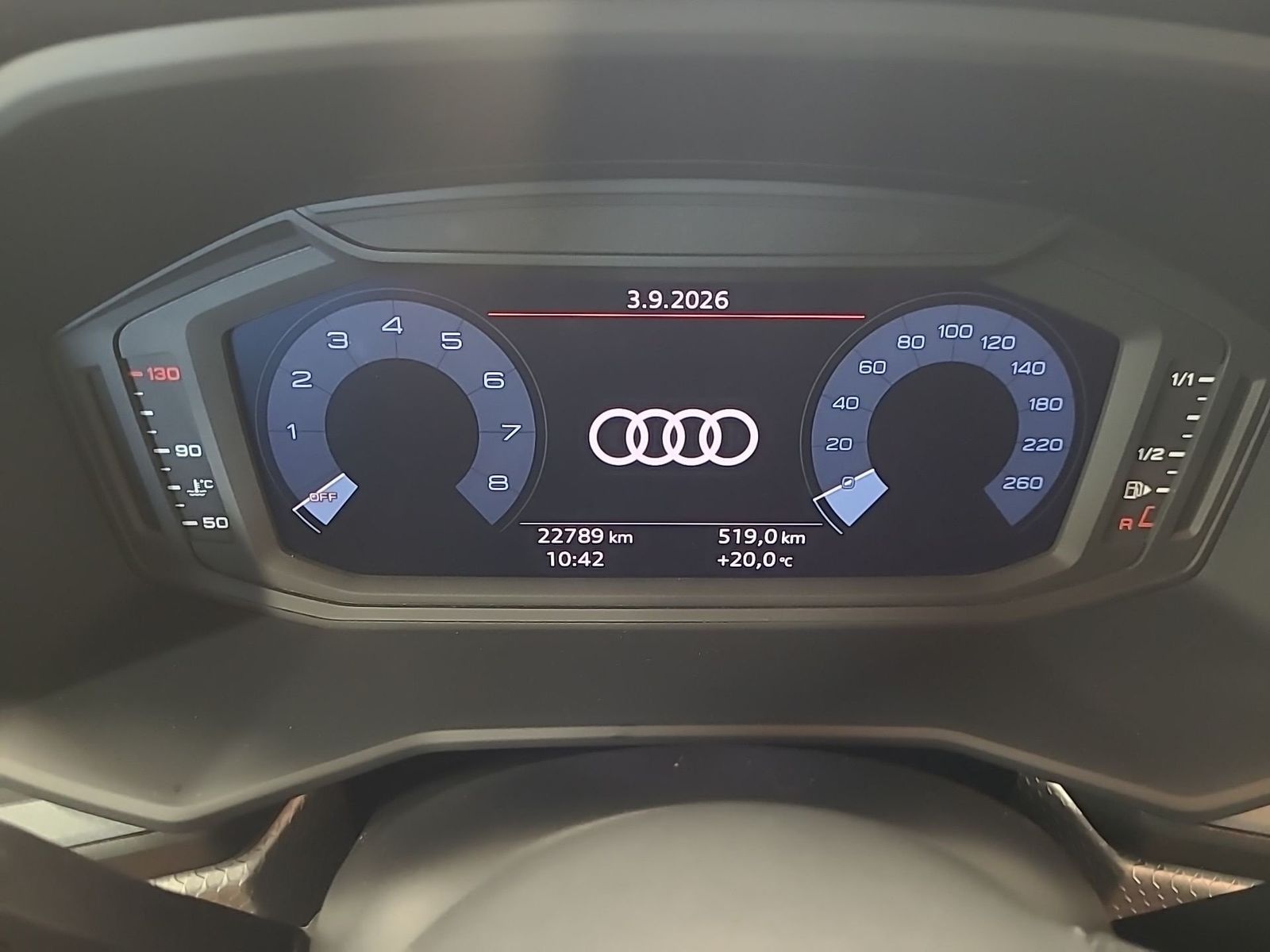 Audi A1 2023 г. Серый, пробег 22787 км