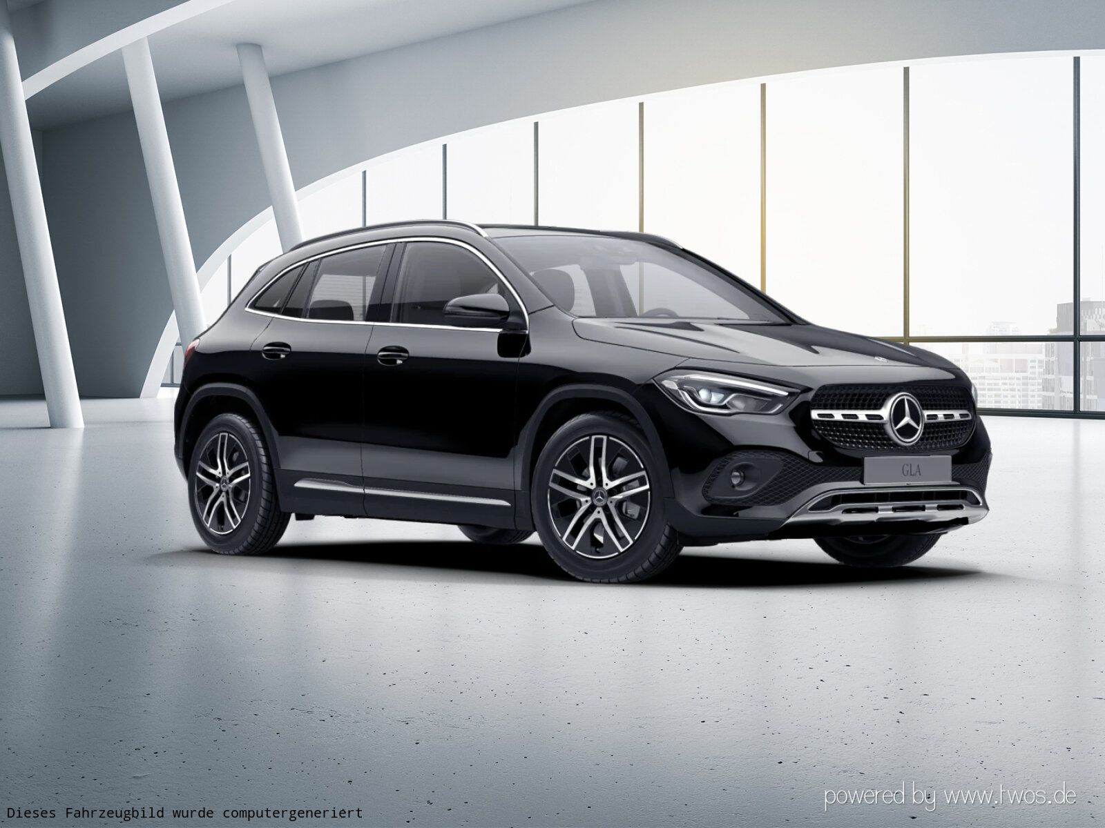 Mercedes-Benz GLA 250 2023 г. Чёрный, пробег 55733 км