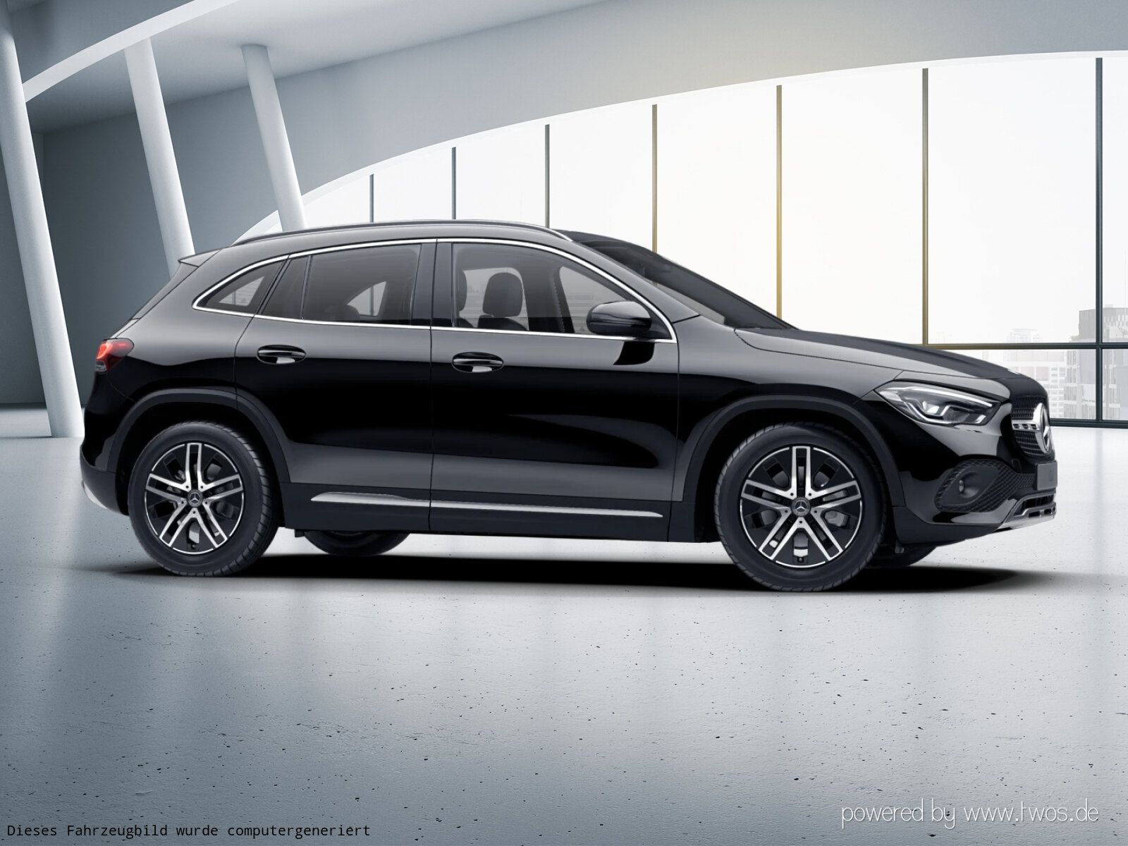Mercedes-Benz GLA 250 2023 г. Чёрный, пробег 55733 км