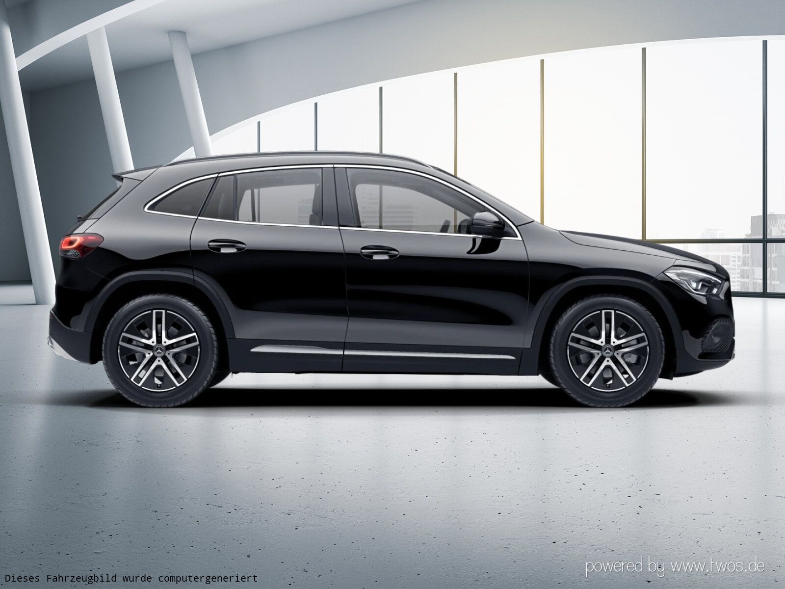 Mercedes-Benz GLA 250 2023 г. Чёрный, пробег 55733 км